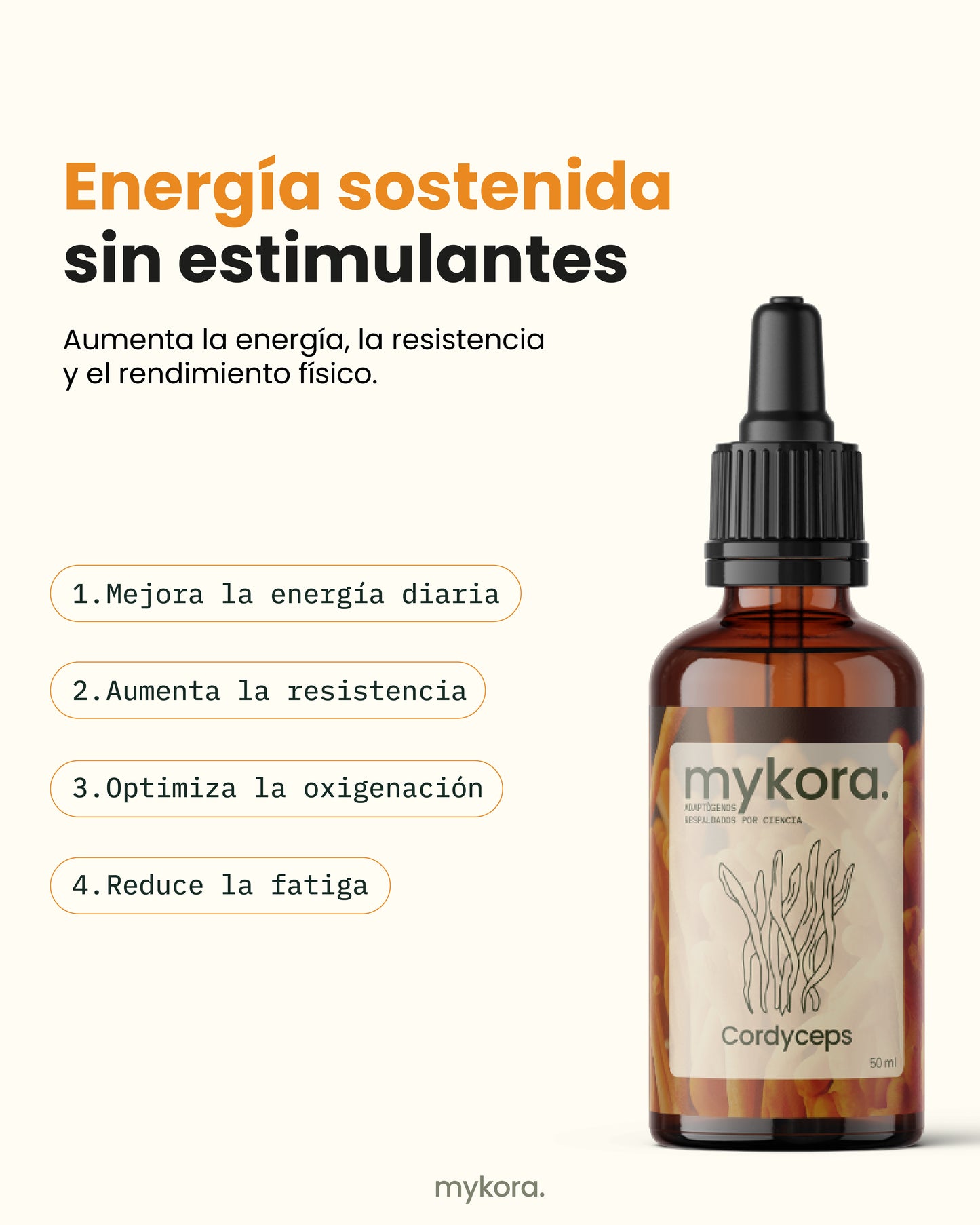 Tintura Madre Cordyceps - Energia y rendimiento natural