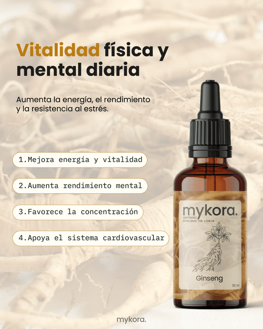 Ginseng - Enfoque y energía mental