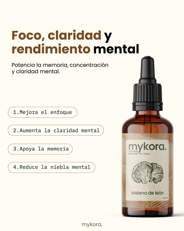 Tintura Madre Melena de Leon - Claridad mental y concentracion