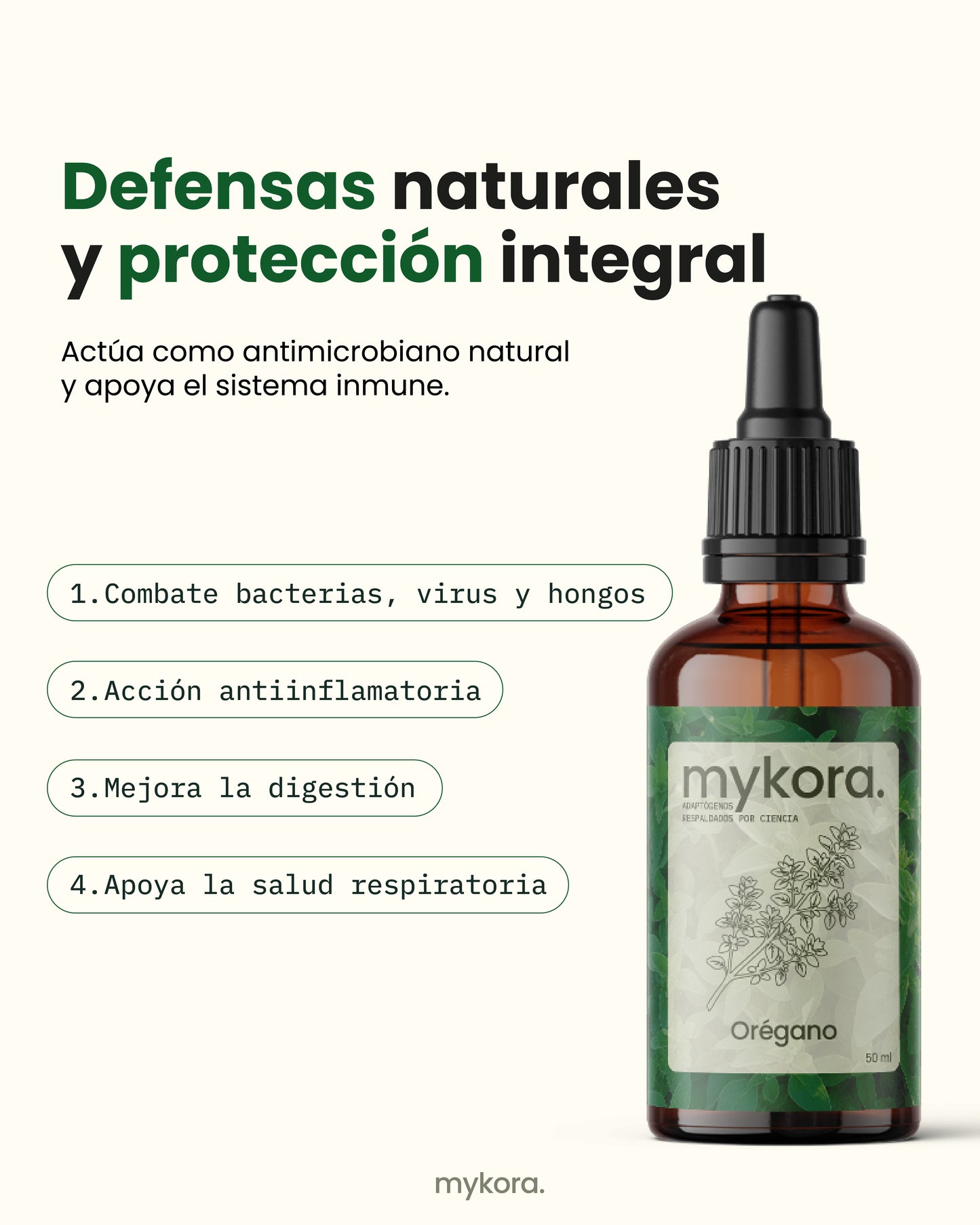 Tintura Madre Oregano - Defensas y equilibrio digestivo