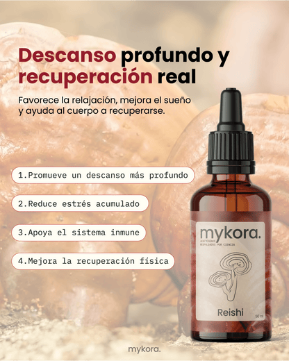 Reishi - Descanso profundo y recuperación