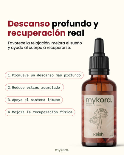 Tintura Madre Reishi - Descanso profundo y recuperacion